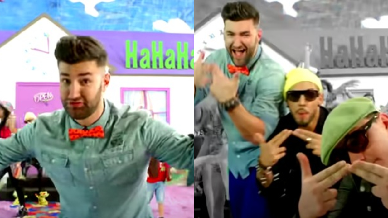 Sportivul care a apărut într-un clip de-al lui Alex Velea cu Smiley. Foto: captură YouTube