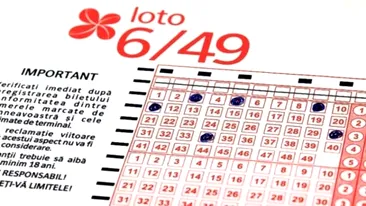 Premii de peste 1 milion de euro la Loto 6/49. Loteria Română va anunța numerele câștigătoare duminică, 8 mai 2022