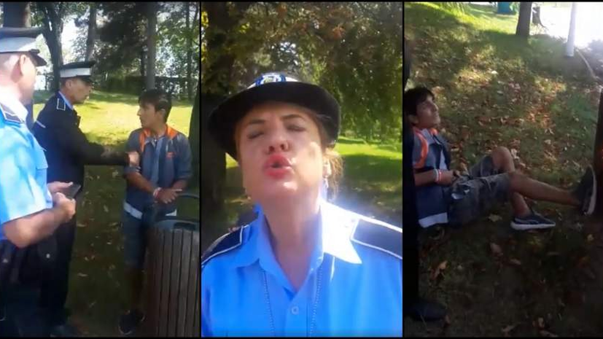 Ce spune băiatul lovit de un polițist în parcul IOR: ”Mi-au zis că n-o să mor până la secție”!