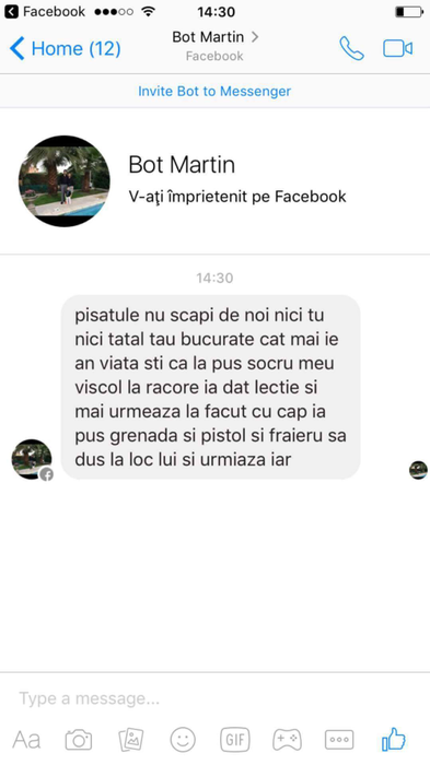 Acestea au fost primele ameninţări care l-au determinat pe ”David” să facă dezvăluirile la CANCAN.ro