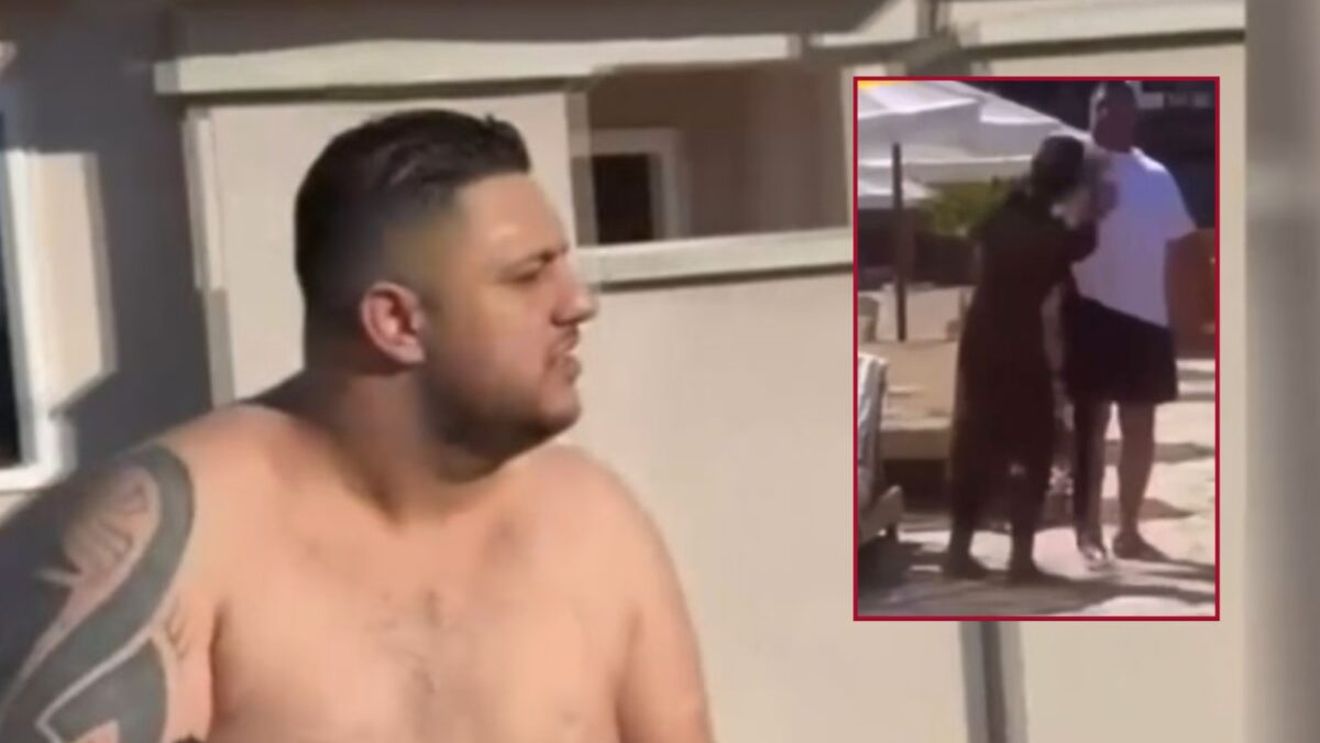 Scandal monstru în lumea TikTokerilor! Alin Borcan a bătut o ispită de la Insula iubirii pe plajă, în fața tuturor