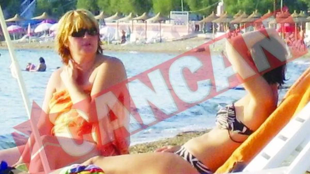 Magda Catone s-a bronzat fara urme, in Grecia