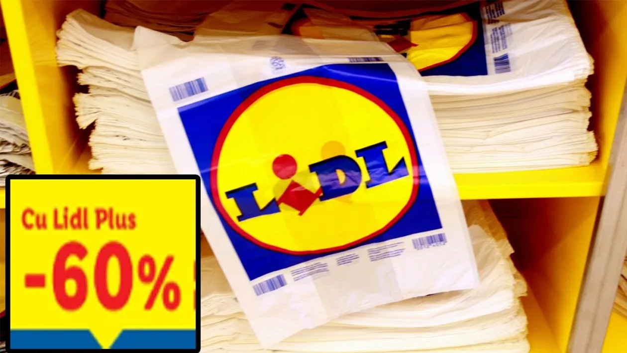 60% reducere în toate magazinele LIDL România, începând de astăzi. Despre ce produse este vorba