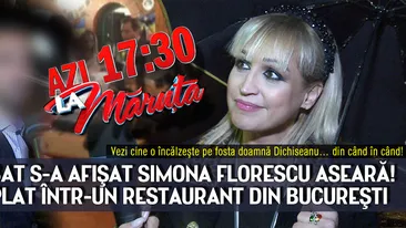 Vezi cine o incalzeste pe fosta doamna Dichiseanu... din cand in cand. Cu ce barbat s-a afisat Simona Florescu aseara