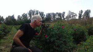 Au făcut afacere cu trandafiri, după reţeta bunicii. Povestea de succes a unui fost poliţist din Piatra Olt şi a soţiei sale