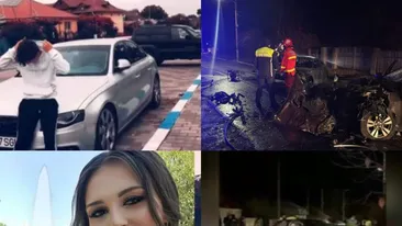 Filmul tragediei în care Alexandra și Gabriel au murit în accidentul rutier cumplit din Vrancea. Cei doi tineri au ars de vii