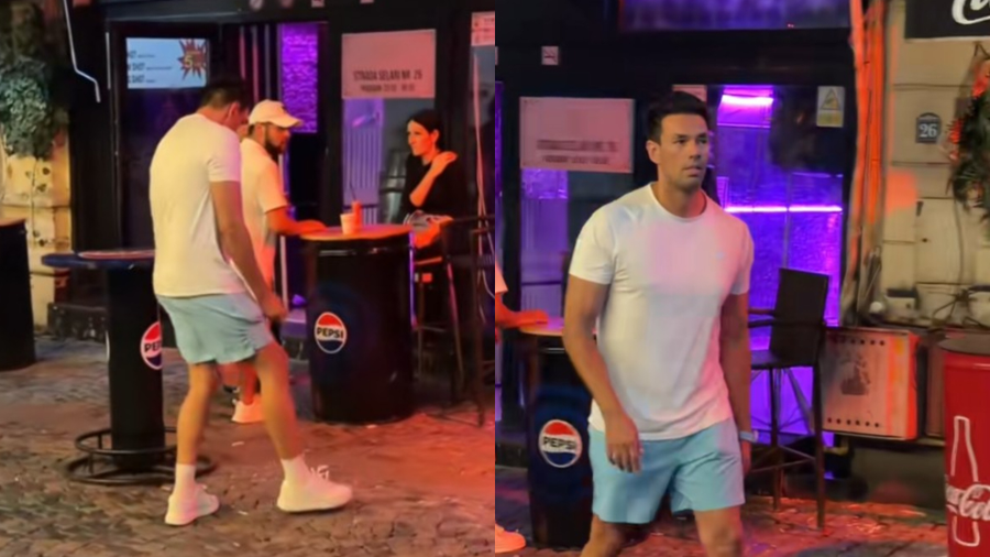 Milionarul Zed, surprins dansând pe manele în Centrul Vechi! Imaginile au devenit virale