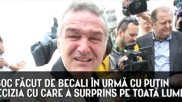 Furtuna in birourile Stelei! Becali a taiat toate salariile: Lui Pedrazzini nu i-a convenit si a plecat!