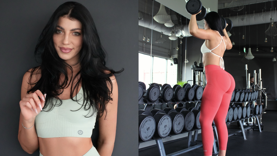 Antrenoarea  de fitness Ionela Ichim