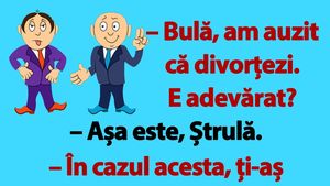BANC | "Bulă, am auzit că divorțezi"