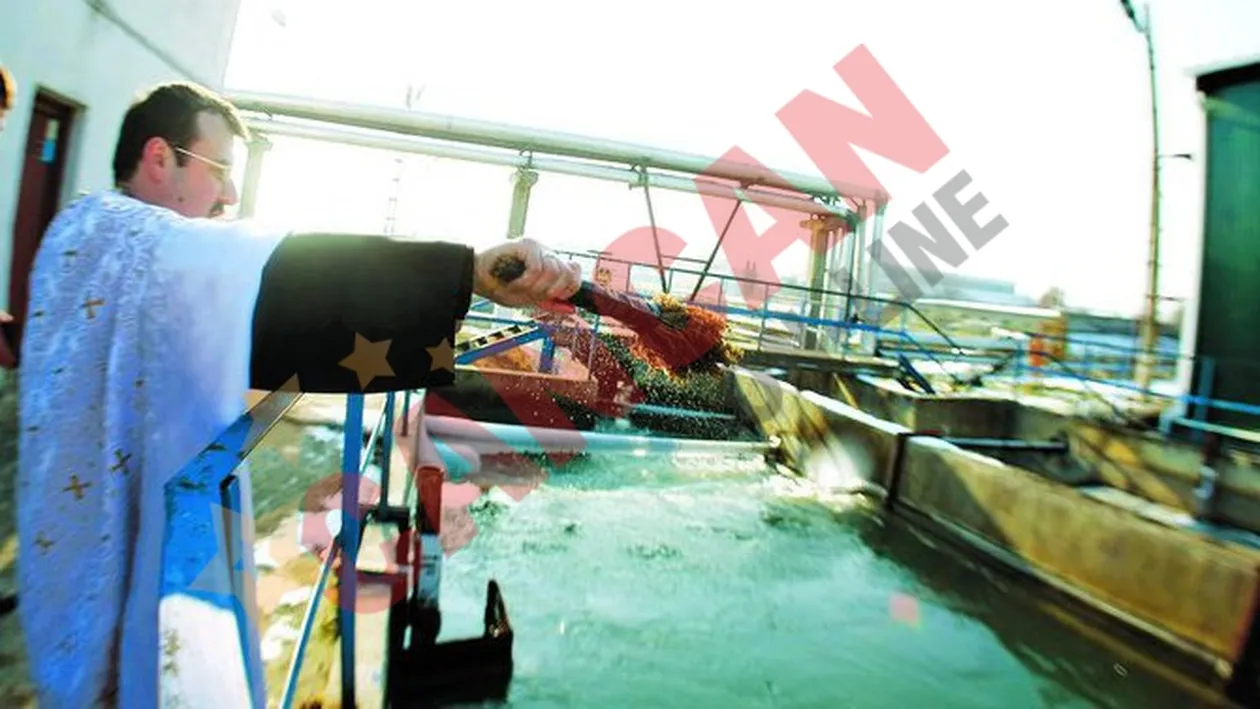 Apa sfintita pentru 400.000 de timisoreni