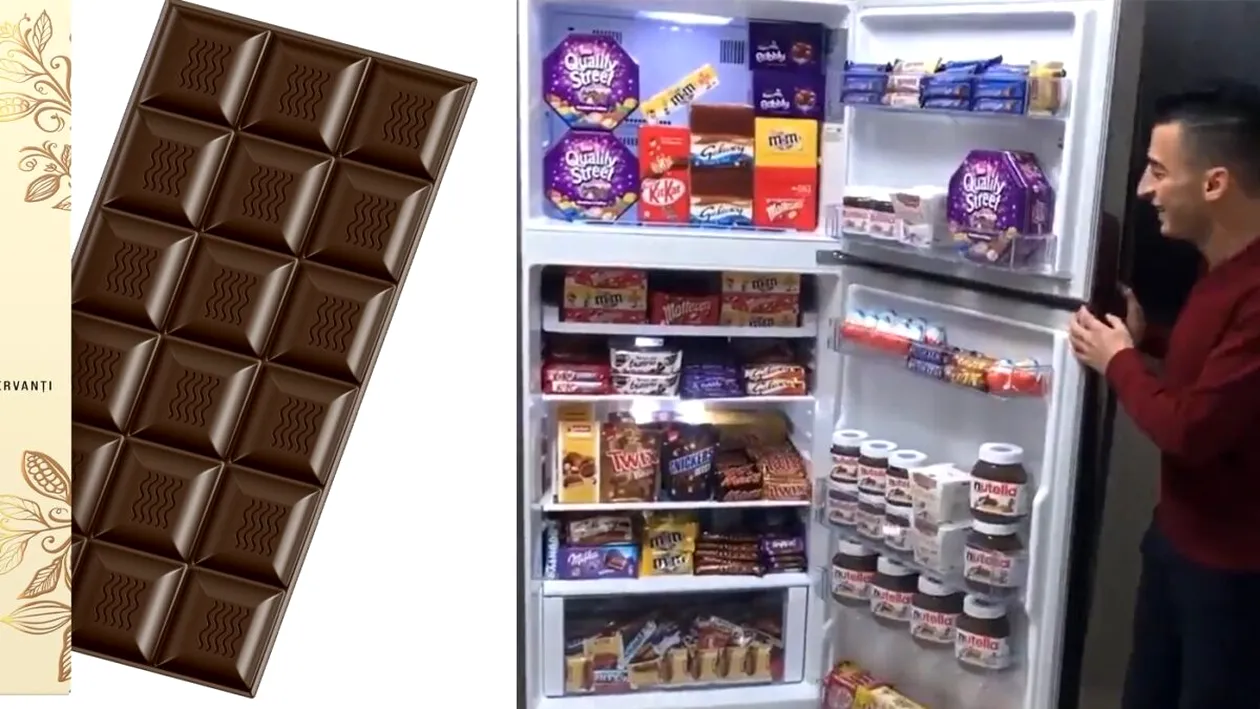 Trebuie sau nu ținută ciocolata în frigider?! Răspunsul la care nimeni nu se aștepta