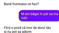 BANC | Două poze de noapte bună