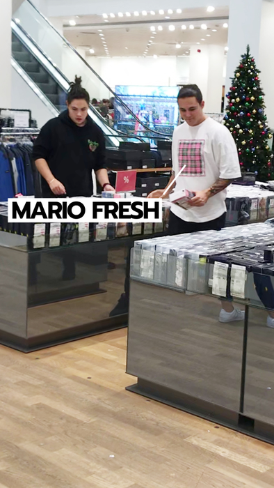Mario Fresh, la shopping cu un amic