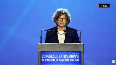 Oana Gheorghiu, ironii la Congresul PNL: „Sunt parte din sistemul ONG-ist, soroșist și neomarxist care, după cum spun unii, a venit să pună stăpânire pe PNL”