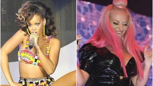 Nu şi-au făcut poze, dar... Ce s-a întâmplat între DELIA şi RIHANNA la finalul concertului!
