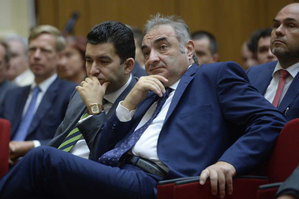 Liviu Voinea, viceguvernator al BNR, si Florin Georgescu (MARIUS DUMBRAVEANU / MEDIAFAX FOTO)