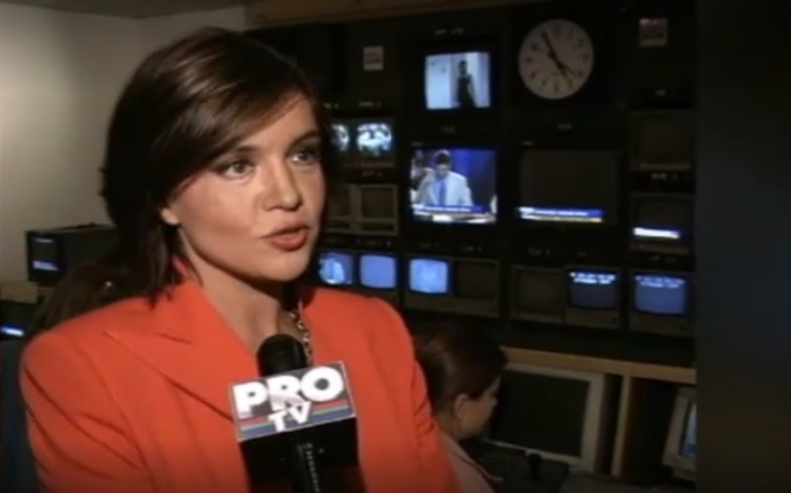 Imagini de colecție cu Cristina Țopescu la Pro TV, alături de Andreea Esca