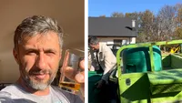 Ce băutură tradițională prepară Dragoș Bucur la țară. Actorul și Dana Nălbaru locuiesc într-un sat din Argeș: ”La oraș se bea Prosecco, coniac și alte fițe”