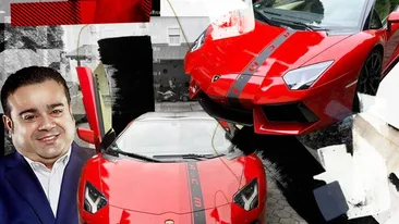 Primele imagini cu Aventador-ul de 400.000 € al lui Adrian Minune