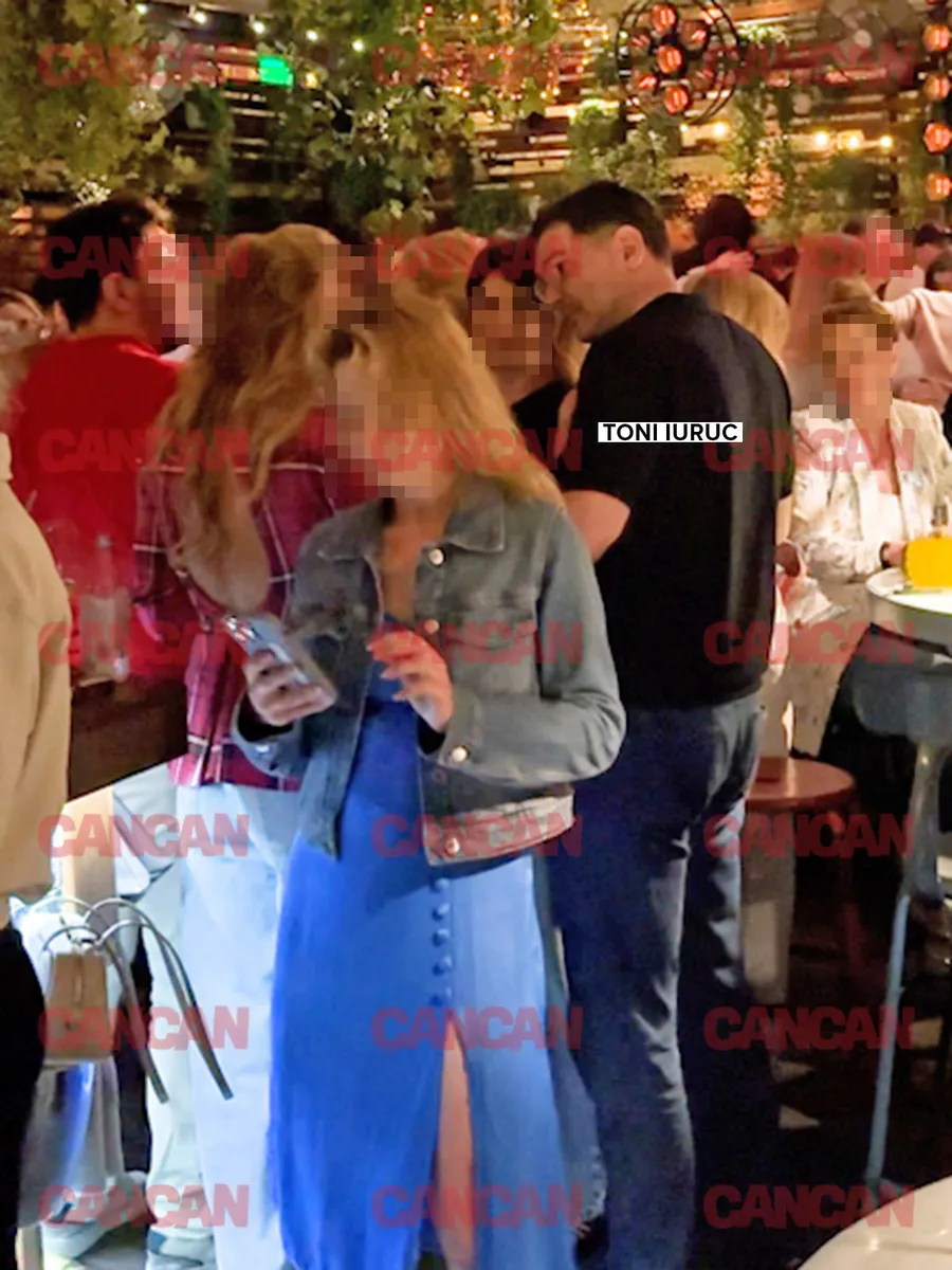 Toni Iuruc la Biutiful, vorbește cu o domnișoară.