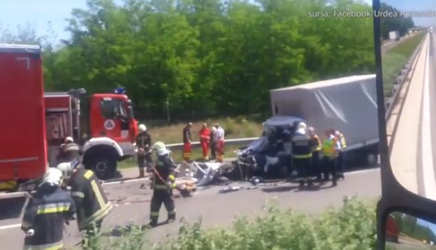 Un nou accident mortal pe o autostradă din Ungaria! Un român a murit după ce a fost lovit de un TIR