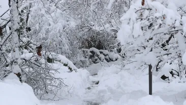 Iarna a pus stăpânire pe aceste zone! E risc uriaș de avalanșă