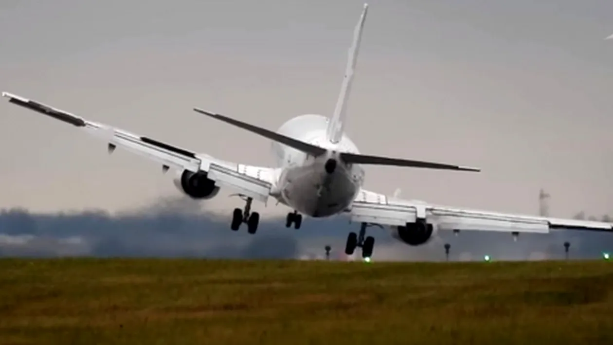 Avion cu 109 pasageri la bord, care venea din Cipru,aterizare de urgență pe Aeroportul din Constanța