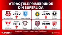 (P) Start în SuperLigă! Vezi Cotele Superbet pentru prima etapă