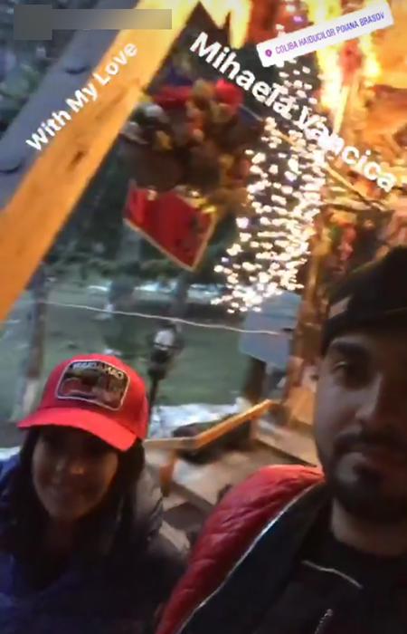 Presupusul amant al Roxanei Dobre s-a întors în ţară! Cu cine a fost filmat în miez de noapte