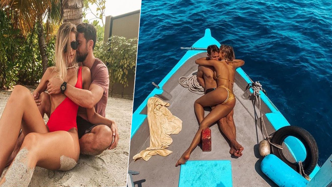 Gabriela Prisăcariu și Dani Oțil au dat frâu liber pasiunii în timp ce se aflau într-o piscină. Ipostaza incitantă în care au fost fotografiați cei doi logodnici
