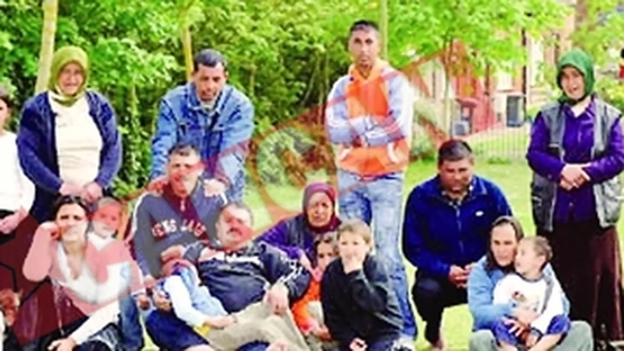 O familie de 101 romani traieste langa palatul Windsor
