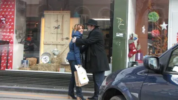 As pleca, as pleca. Dar ma tine-n loc ceva. Marina Almasan a facut fete-fete cand a dat nas in nas cu George Stanca