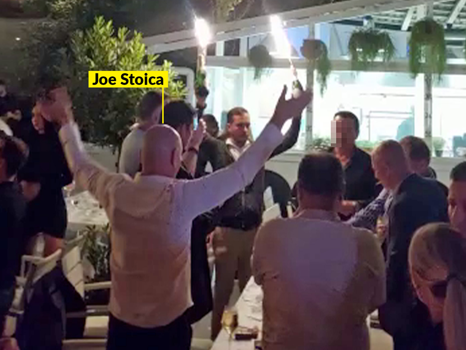 Joe Stoica, sufletul petrecerii la LOFT