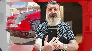 Milionarului NDD i s-au deșirat cauciurile la Ferrari-ul de 450.000 €! Așa ceva... e de bancuri!