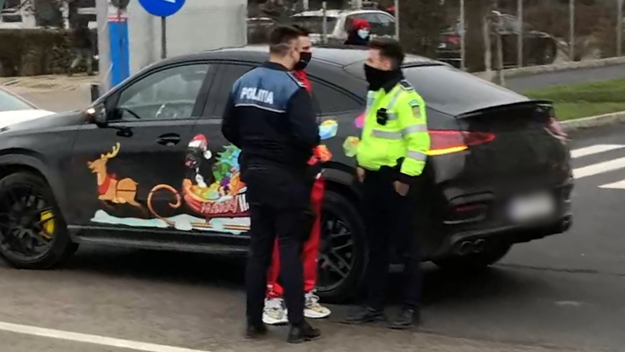 Dorian Popa, atracția polițiștilor