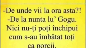 Bancul sfârșitului de săptămână | "De unde vii la ora asta?"