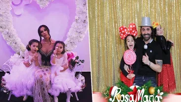 Raluca Pascu, poză de album cu fetițele după ce au fost în vizită la Pepe. Mesajul transmis de fosta parteneră a cântărețului