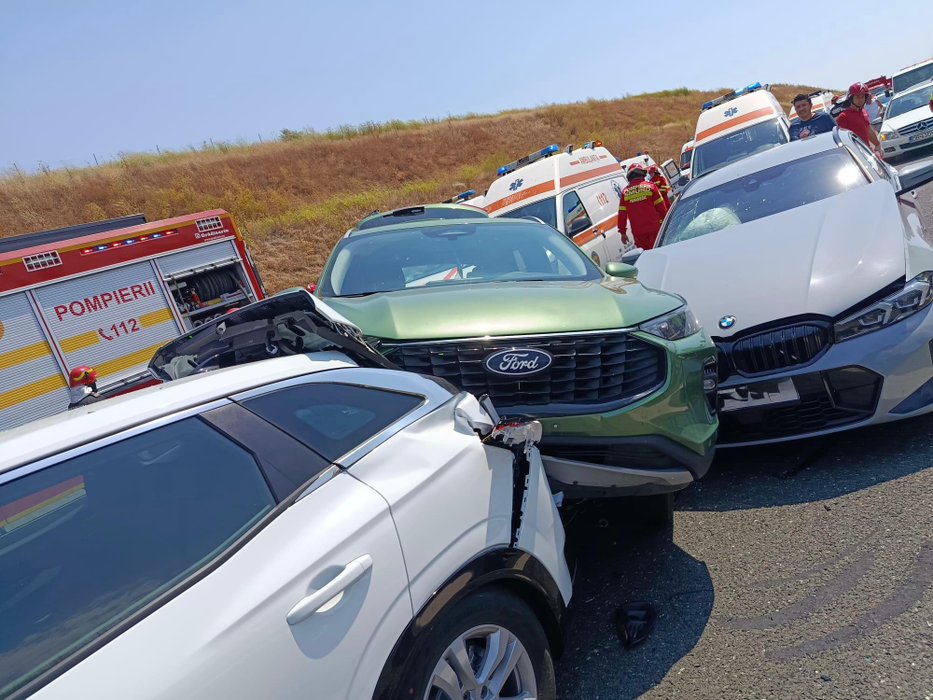 BREAKING! Accident pe Autostrada Soarelui, s-a activat Planul Roșu. Anunț despre cele 16 victime