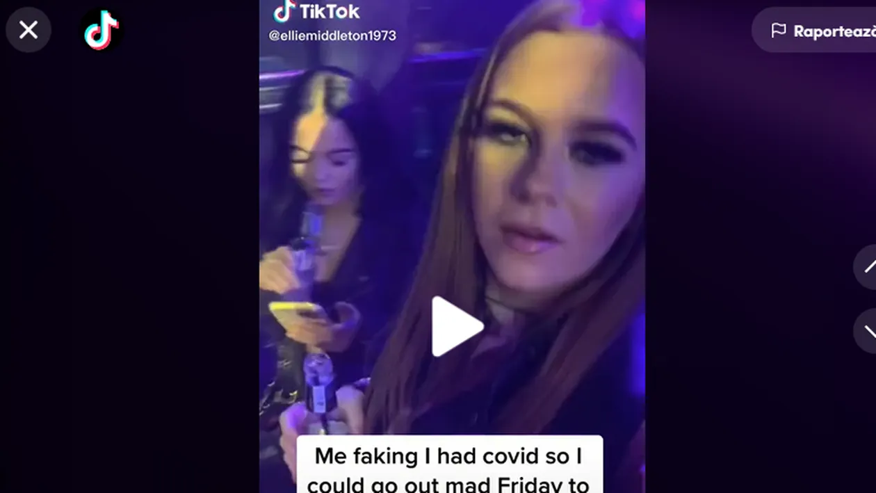 O tânără s-a prefăcut bolnavă de COVID-19 ca să iasă noaptea în oraș. Totul a mers bine, până când șeful ei a aflat și i-a dat un mesaj
