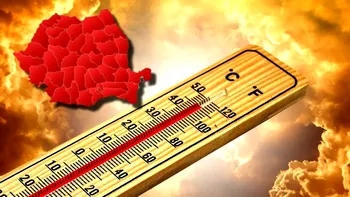 Căldură extremă în toată țara! Meteorologii au emis cod galben și cod portocaliu de caniculă pentru următoarele zile