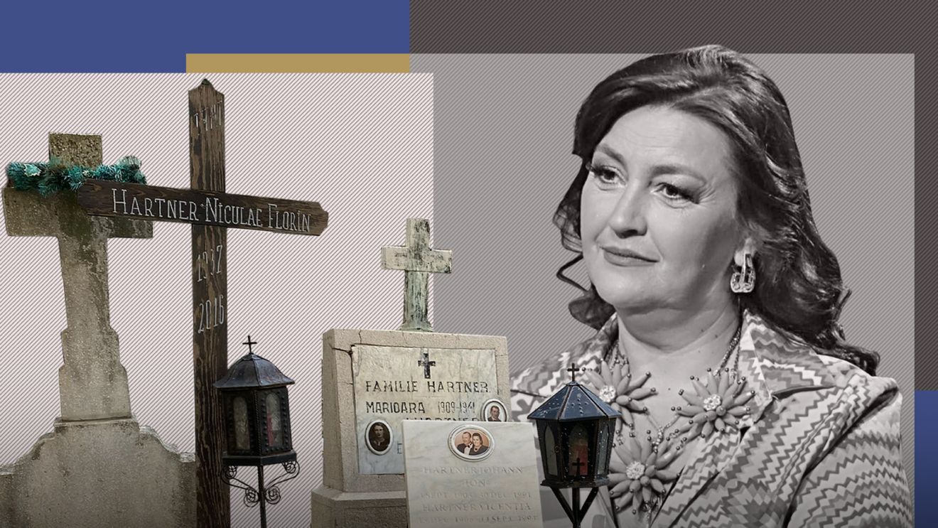 Aici va fi înmormântată Rona Hartner! CANCAN.RO are imagini cu locul unde actrița își va duce somnul de veci: alături de tatăl și de strămoșii ei