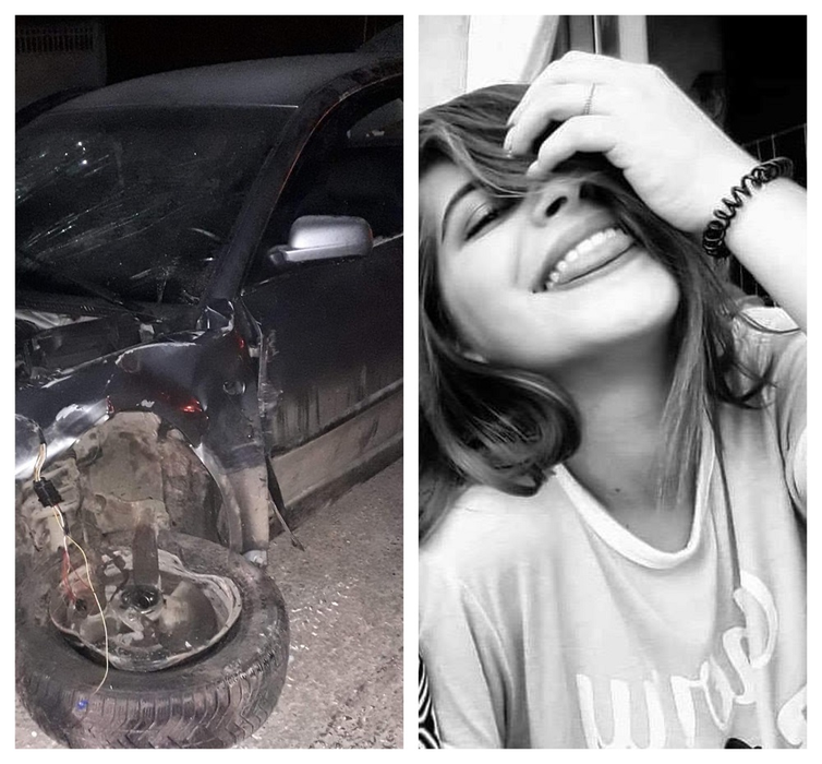 Înfiorător! Cum arată după accident mașina în care se afla Raluca Noacă. Mesaje sfâșietoare transmise de apropiații copilei
