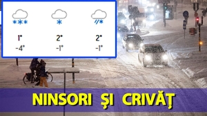 Decembrie cu ninsori și crivăț! Meteorologii Accuweather anunță cum va fi vremea luna viitoare, în România
