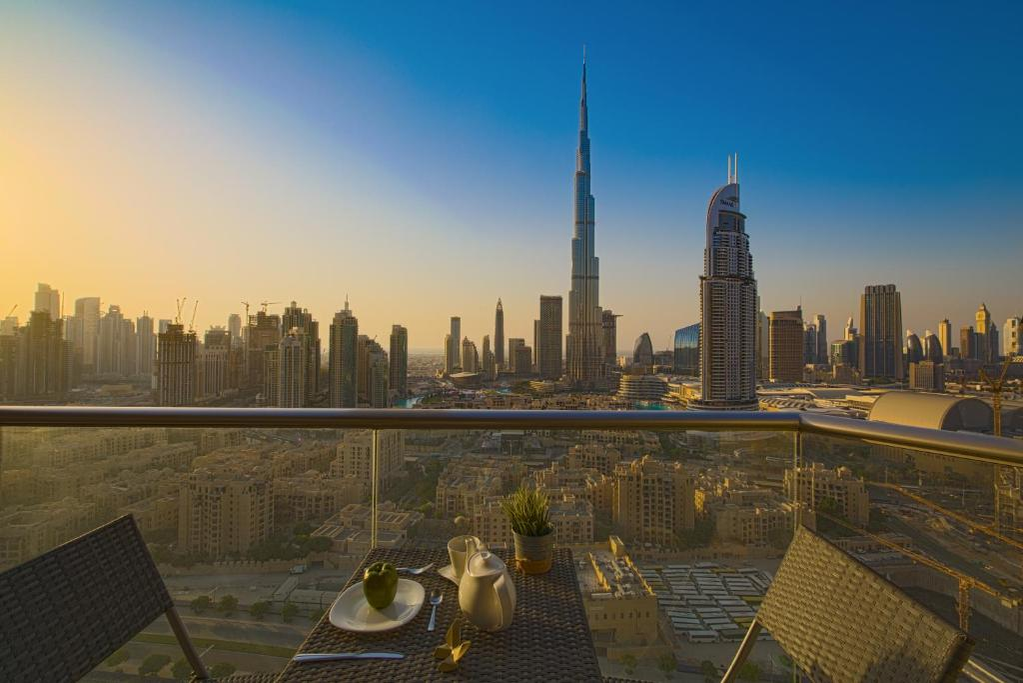 Vedere din apartamentul de 4 millioane de euro (Foto: booking.com)
