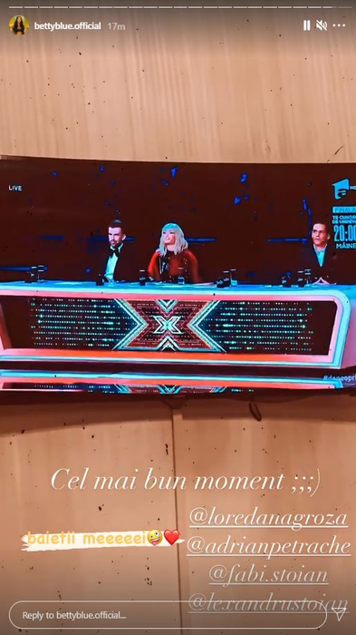 Betty Blue, mesaj emoționant pentru Adrian Petrache, după ce Florin Salam nu l-a susținut în finala “X Factor”, unde ar fi trebuit să cânte împreună | VIDEO