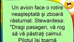 BANC | "Dragi pasageri, vă rog să vă păstrați calmul!"