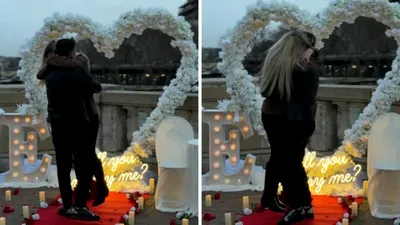 A fost cerută de soție în cel mai romantic decor, la Paris! Fosta concurentă de la Insula Iubirii a zis „Da!”