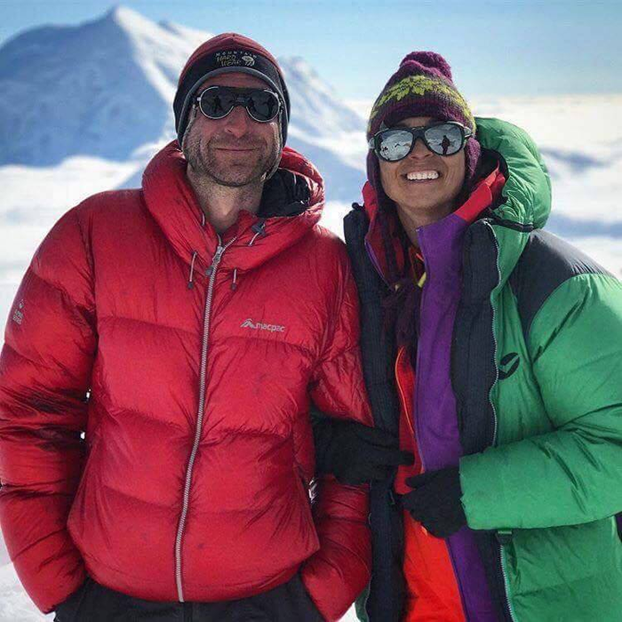 Gina Bădescu, alături de antrenorul său, Justin Ionescu
