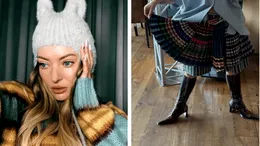 Cât costă cizmele din piele de șarpe pe care le poartă Delia în plină vară? Mulți români lucrează o lună întreagă pentru această sumă